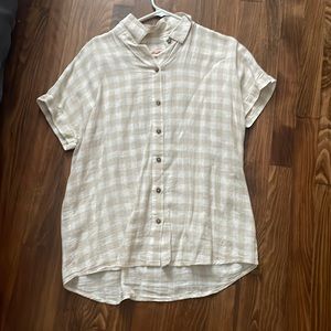 Marine Layer Linen Blend Top